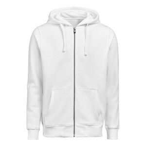 Untagged Movement Unisex Adult Regular Full Zip Hoodie / White